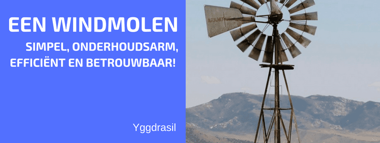 Super Een Windmolen In Elke Tuin? - Yggdrasil - KJ-04