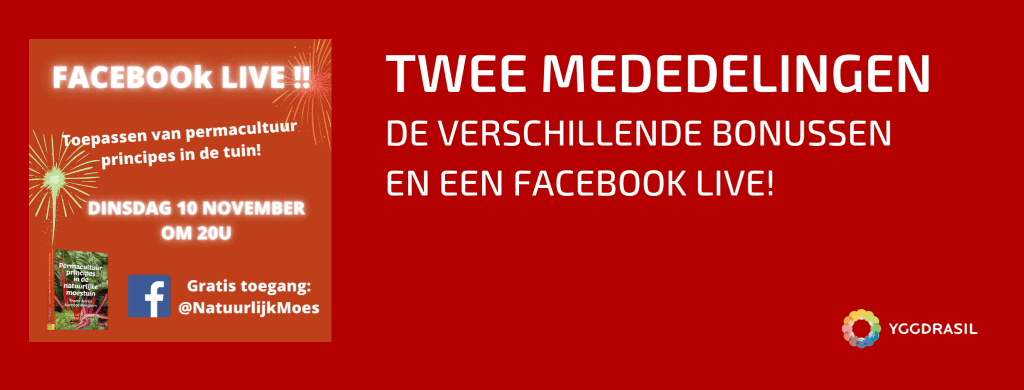 Twee Leuke Mededelingen!